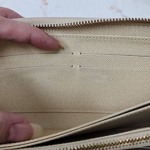 Authentic Louis Vuitton Damier Azur Zippy Zip Around Wallet - Picture 7 of 9